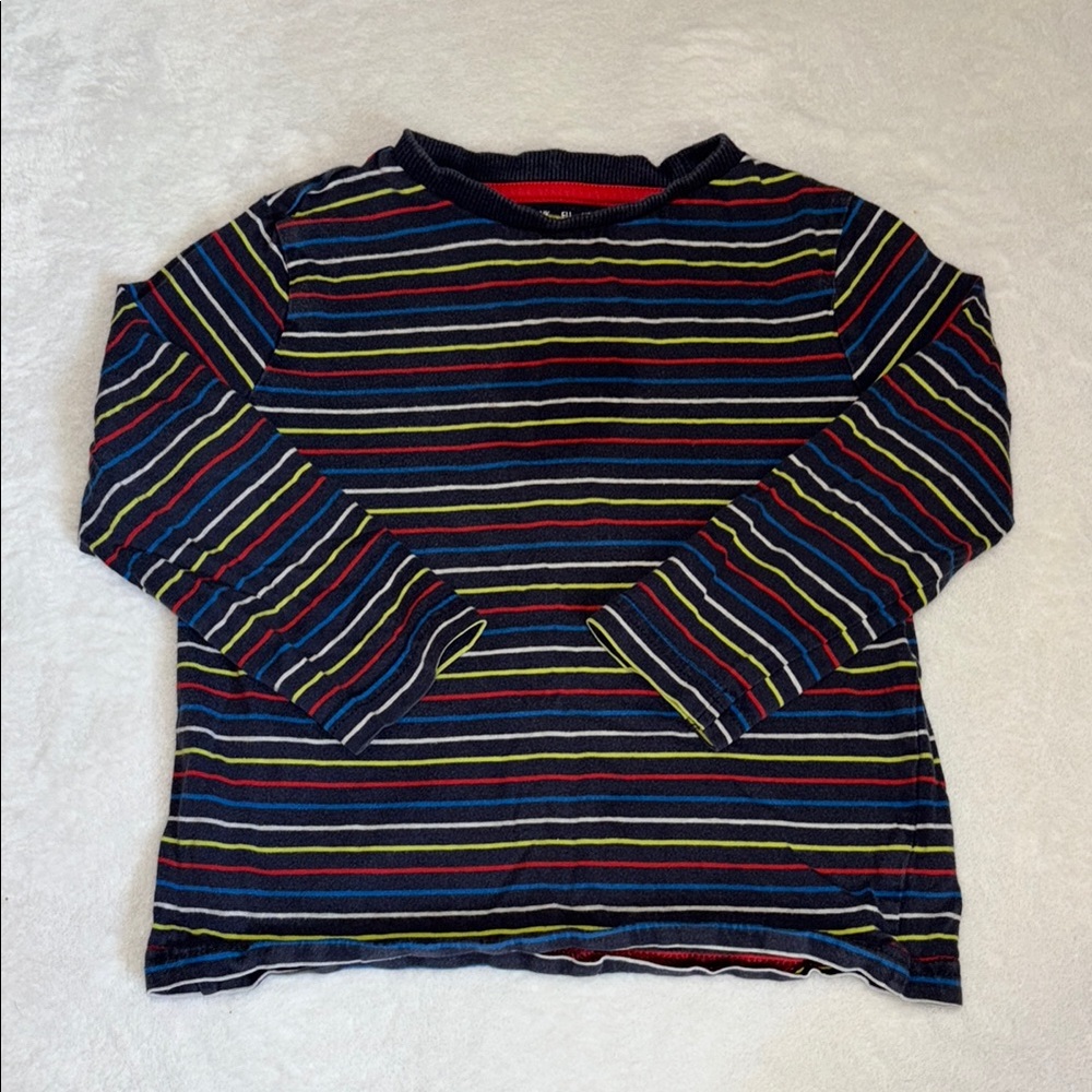 (3 for $10) F&F Blue and Red stripped Long Sleeve Tee
